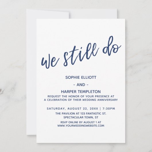 Wir von der Marine machen immer noch ein Jahr der Einladung (Vorderseite)