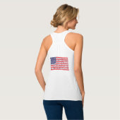 Wir wählen Freiheit Tank Top (Rückseite Vollansicht)