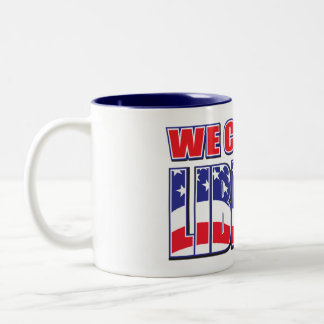 Wir wählen Freiheit Zweifarbige Tasse
