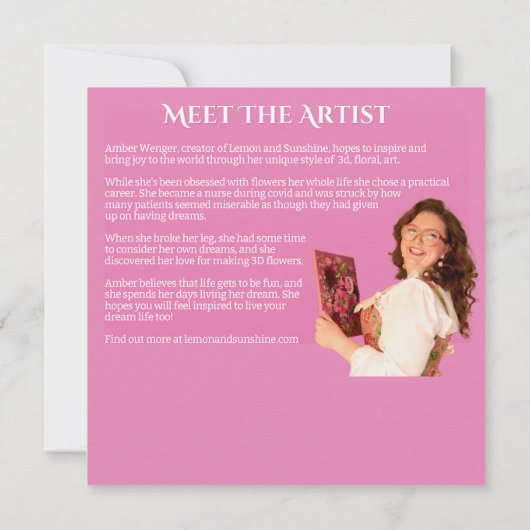 "Wir wählen keine Favoriten" Danke (Rückseite)