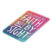 Wir wandern durch den Glauben, nicht durch die Sig Magnet (Linke Seite)