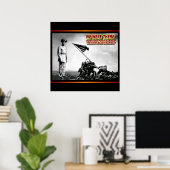 WIR WAREN 1945 MIT NEGRO MARINES POSTER (Heimbüro)