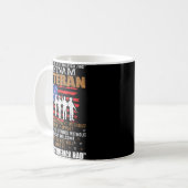 Wir waren das beste Amerika, das Vietnam Veteran B Kaffeetasse (Vorderseite Links)