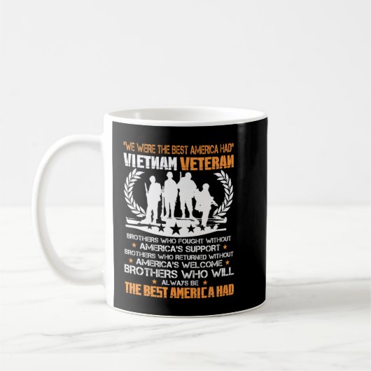 Wir waren das beste Amerika, das Vietnam Veteran B Kaffeetasse (Links)