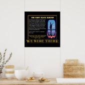 WIR WAREN DORT POSTER (Küche)