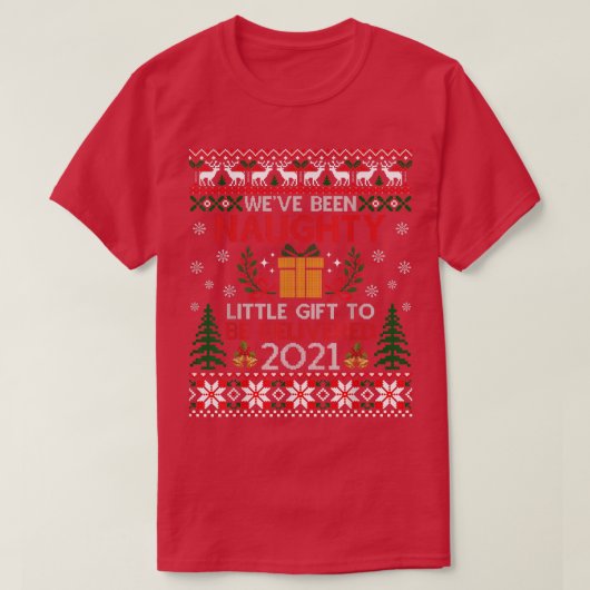 Wir waren eine unheimlich lustige Weihnachtsjunge- T-Shirt (Design vorne)