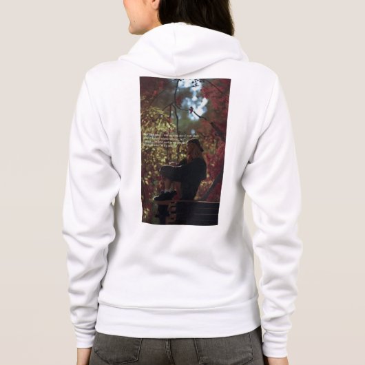 Wir waren giftig hoodie (Rückseite)