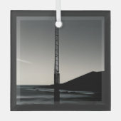 Wir waren hier, Glasquadrat Ornament Aus Glas (Vorderseite)