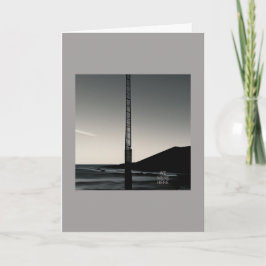 Wir waren hier Grußkarte Karte