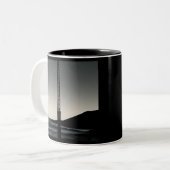 Wir waren hier, hier zwei Töne Tasse (Vorderseite Links)