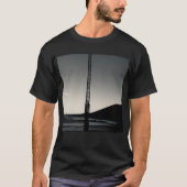 Wir waren hier Männer mit schwarzem T - Shirt (Vorderseite)