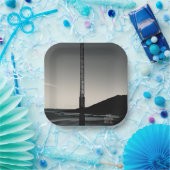 Wir waren hier Teller aus viereckigem Papier (Party)