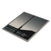 Wir waren hier Text große Keramik Fliesen (Seite)