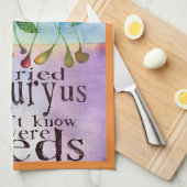 Wir waren Samen-Tuch Küchentuch (Viertel Falte)