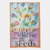 Wir waren Samen-Tuch Küchentuch (Vertikal)