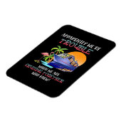 Wir waren schwer, wenn wir Toger Flamingo Cruze Magnet (Linke Seite)