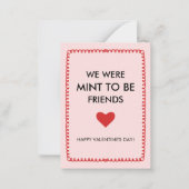 Wir waren so schuld, Freunde zu sein, Kinder-Schul Mitteilungskarte (Vorderseite)