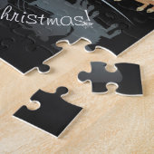 Wir Wartete für Santa Ho! Ho! Ho! Winterurlaub Puzzle (Seite)