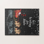 Wir Wartete für Santa Ho! Ho! Ho! Winterurlaub Puzzle (Horizontal)