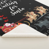 Wir Wartete für Santa Ho! Ho! Ho! Winterurlaub Sherpadecke (3/4)