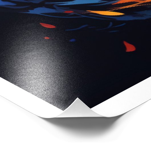 Wir werden aufsteigen fotodruck (Ecke)