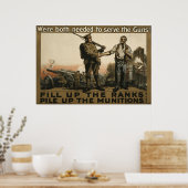 Wir werden beide gebraucht, um den Waffen zu diene Poster (Küche)