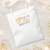 Wir werden COVID19 überleben Geschenktütchen (Ausgeschnitten)