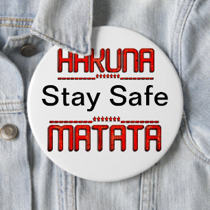 Wir werden COVID-19 überleben - eine Botschaft der Button