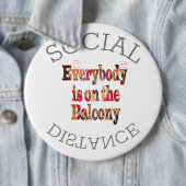 Wir werden COVID-19 überleben: Eine Botschaft der Button (Beispiel)