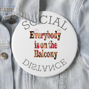 Wir werden COVID-19 überleben: Eine Botschaft der  Button