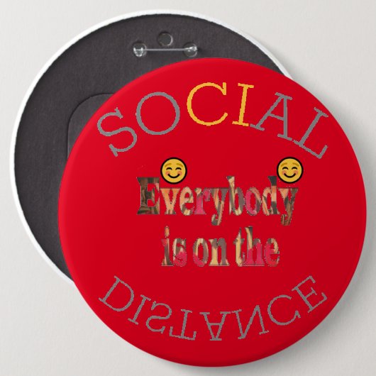 Wir werden COVID-19 überleben - eine Botschaft der Button (Vorne & Hinten)