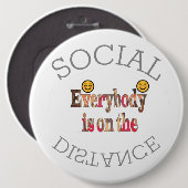 Wir werden COVID-19 überleben - eine Botschaft der Button (Vorne & Hinten)