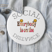 Wir werden COVID-19 überleben - eine Botschaft der Button (Beispiel)