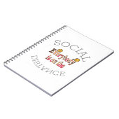 Wir werden COVID-19 überleben - eine Botschaft der Notizblock (Linke Seite)