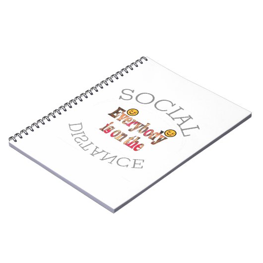 Wir werden COVID-19 überleben - eine Botschaft der Notizblock (Linke Seite)