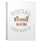 Wir werden COVID-19 überleben - eine Botschaft der Notizblock (Vorderseite)