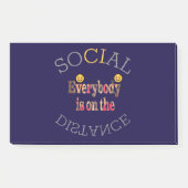 Wir werden COVID-19 überleben - eine Botschaft der Post-it Klebezettel (Vorderseite)