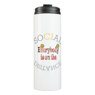 Wir werden COVID-19 überleben - eine Botschaft der Thermosbecher