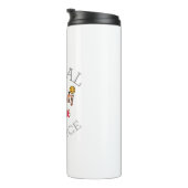 Wir werden COVID-19 überleben - eine Botschaft der Thermosbecher (Nach rechts gedreht)