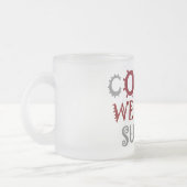 Wir werden COVID-19 überleben - Stärke und Widerst Mattglastasse (Links)