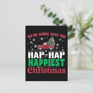 Wir werden das glückliche, glückliche Weihnachten 