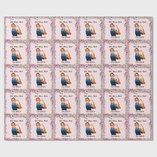 Wir werden das Papier nicht zurückziehen Geschenkpapier (Flach)