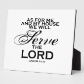 Wir werden dem Herrn dienen Fotoplatte (Seite)