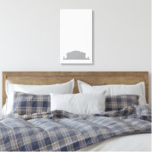 Wir werden dich aufessen, wir Liebe dich so! - Bla Leinwanddruck (Insitu (Schlafzimmer))