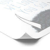 Wir werden dich aufessen, wir Liebe dich so! - Bla Poster (Ecke)