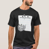 Wir Werden Dich Vermissen Friends Farewell with Si T-Shirt (Vorderseite)