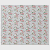 Wir werden die glücklichsten Weihnachten haben Geschenkpapier (Flach)