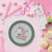 Wir werden die glücklichsten Weihnachten haben Pappteller (Party)