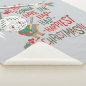 Wir werden die glücklichsten Weihnachten haben Sherpadecke (3/4)