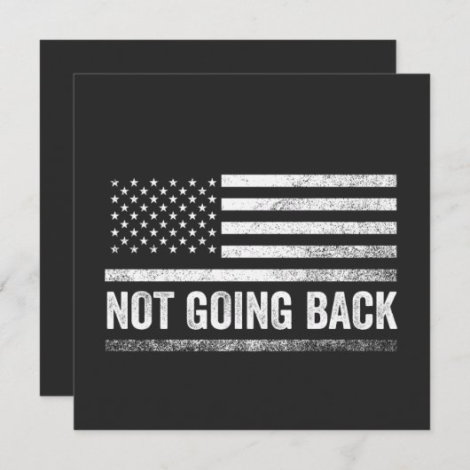 Wir werden die Harris-Walz-Wahlen nicht zurückzieh Einladung (Vorne/Hinten)